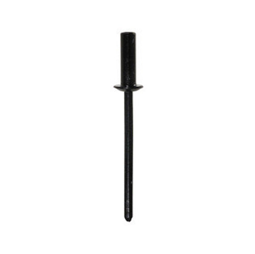 1/8 Inch x 11.11 mm 13/64 - 9/32 Inch Grip Black Aluminum Blind Rivet