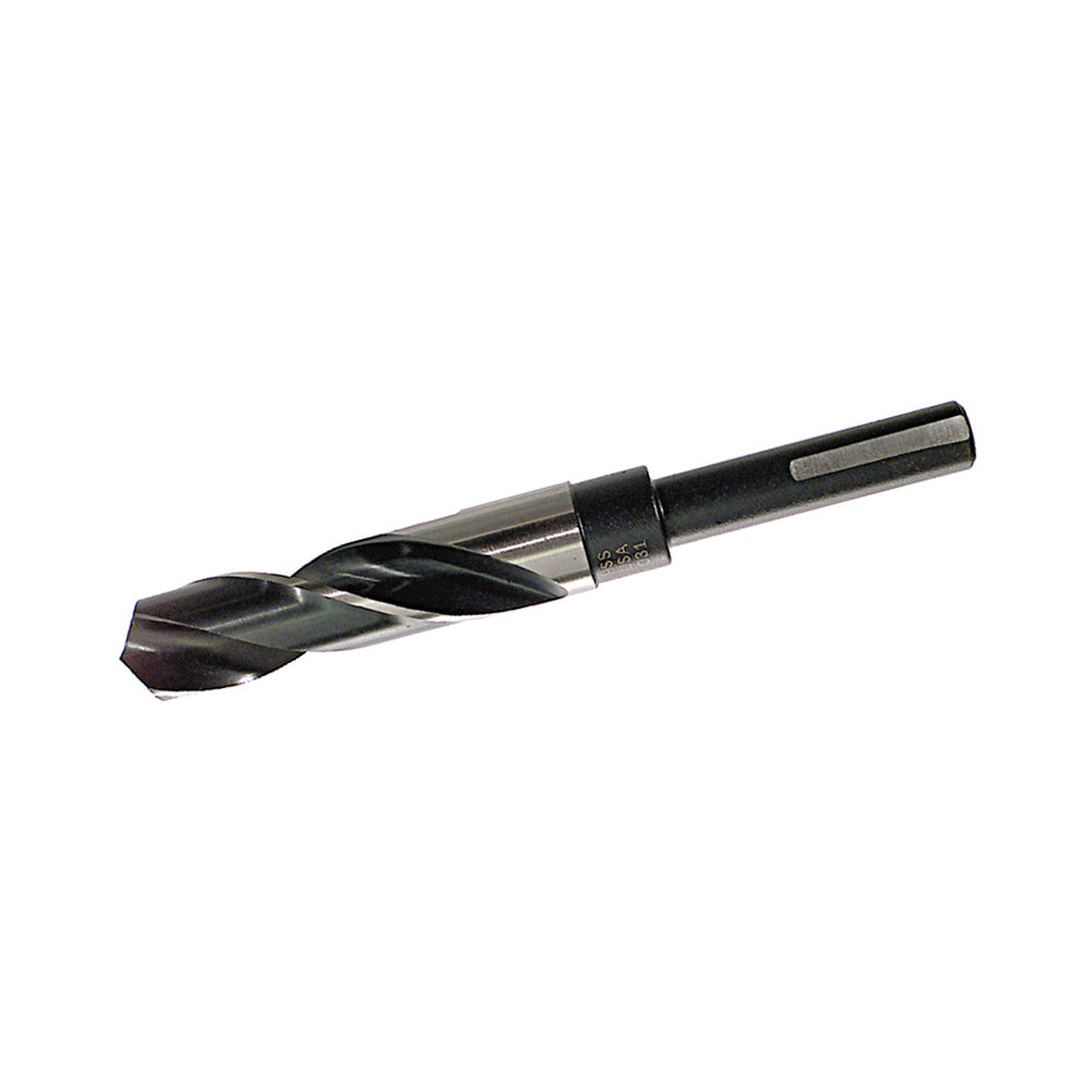 23/32 Inch x 6 Inch 118 Degree Point Bright and Black High Speed Steel 1000E Series Silver and Deming Drill