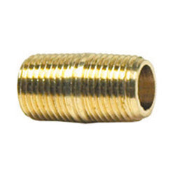 3/4 Inch Lead Free Brass Pipe Close Nipple