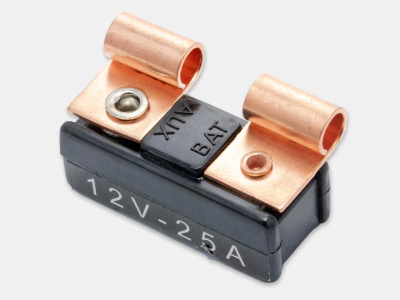 10 Amp 1-1/4 Inch Glass Fuse Clip Type Circuit Breaker