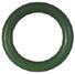 9/32 Inch x 11/32 Inch x 1/16 Inch Buna-N 70 Durometer Green O-Ring