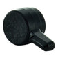 Black "L" Shaped Thumb Screw Knob - 1/4 Inch (11/16 Inch Diameter)