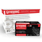 Ammex Gloveworks Hd Black Nitrile Textured Nitrile Gloves
