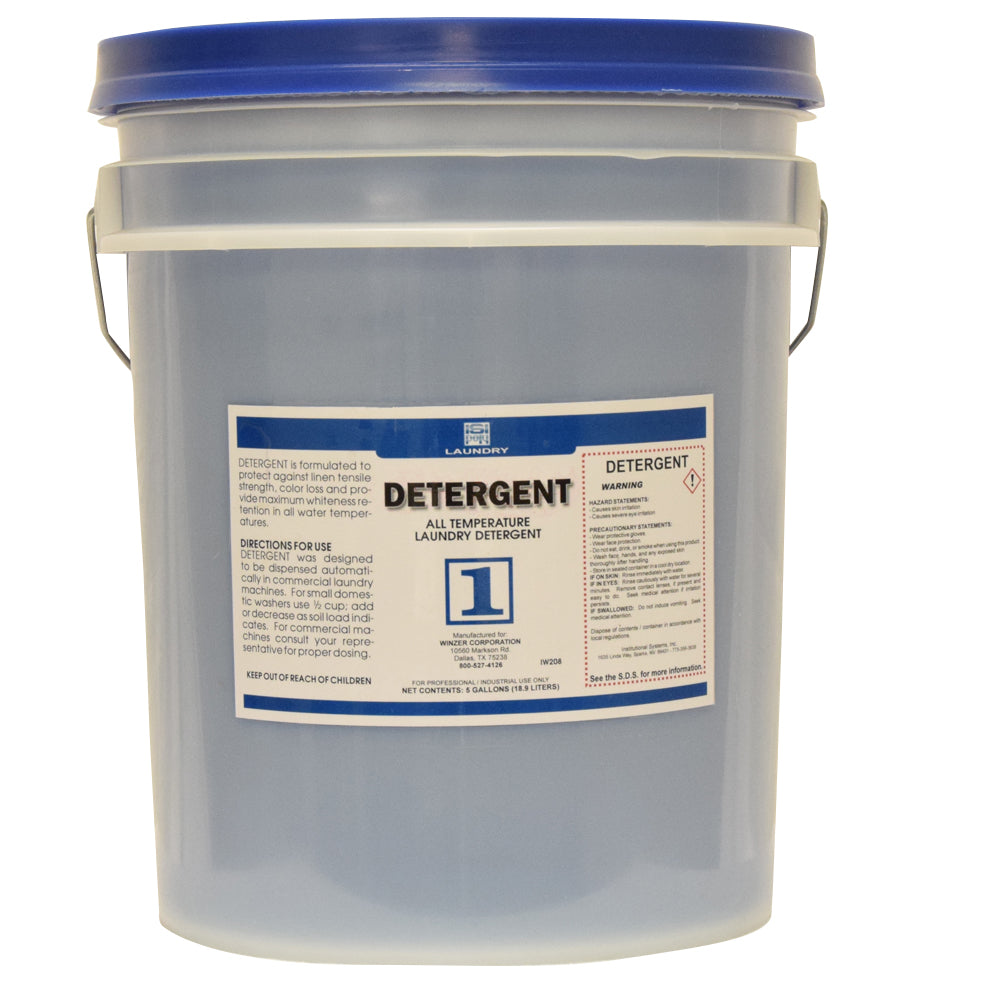 ISI-Poly Detergent All Temperature Laundry Detergent - 5 gal