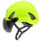 BullHead Safety Climbing Helmet/Hard Hat Toric PolyCarbonate Smoked Visor