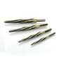 4 Piece Standard Flute Car Reamer Set 3/8 Inch To 3/4 Inch With High Impact Plastic Case