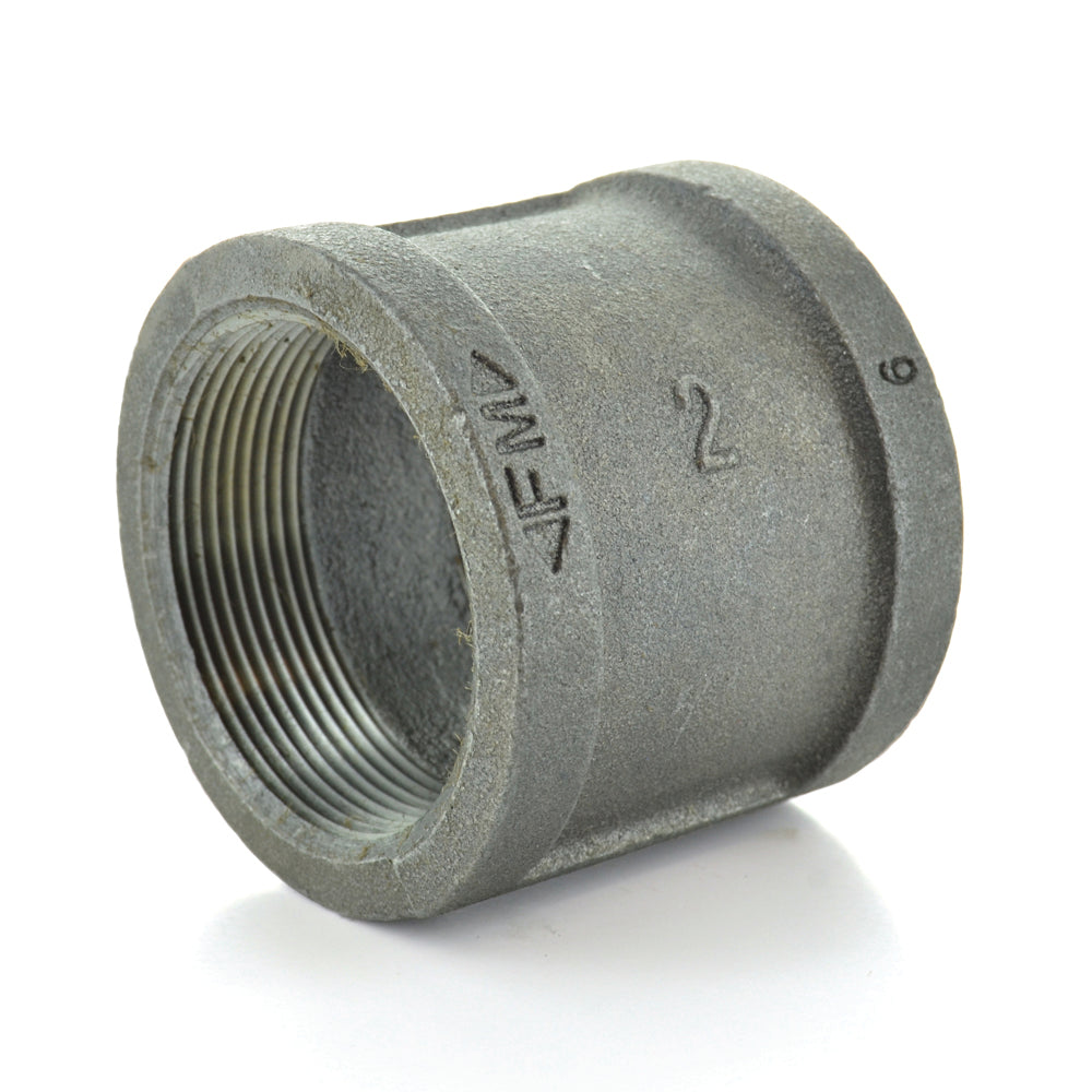 1/8" Schedule 40 Malleable Iron Coupling Black
