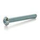 #10-32 x 1-1/4 Inch Fine Zinc Plated Steel #2 Phillips Drive Round Head Machine Screw