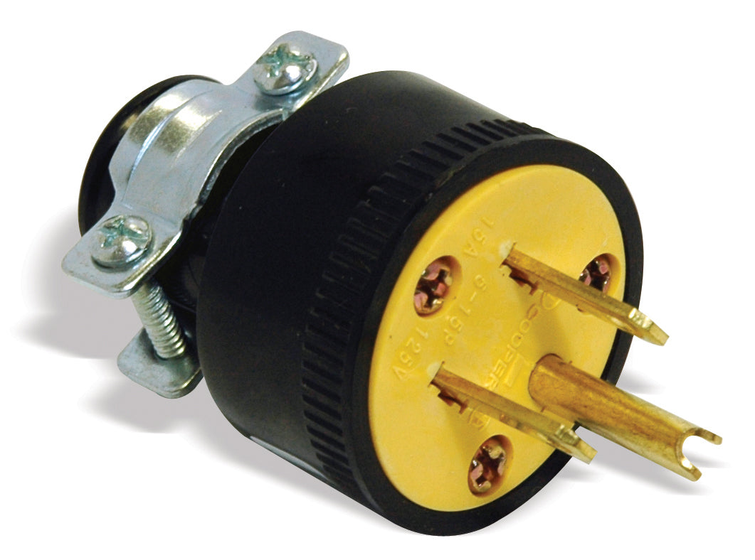 3-Wire Standard Duty Plug Male