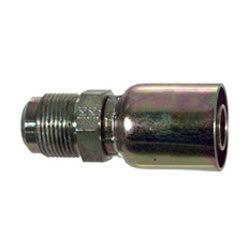 Male Rigid JIC 37 Degree Straight 1/4 Inch Hose X 1/4 Inch Tube