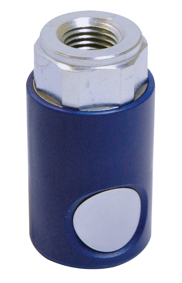 1/4 Inch Basic Size Industrial Interchange Push Button Air Coupler 1/4 Inch Female Npt