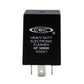 12 Volt 3 Pin Electronic Signal Flasher Extended Life Super-Duty.