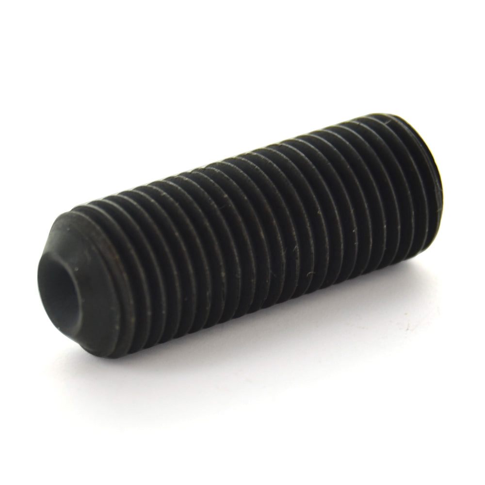 #10-32 x 3/4 Inch Fine Black Oxide Alloy Steel Cup Point Socket Head Set Screw