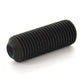 #10-32 x 1/2 Inch Fine Black Oxide Alloy Steel Cup Point Socket Head Set Screw
