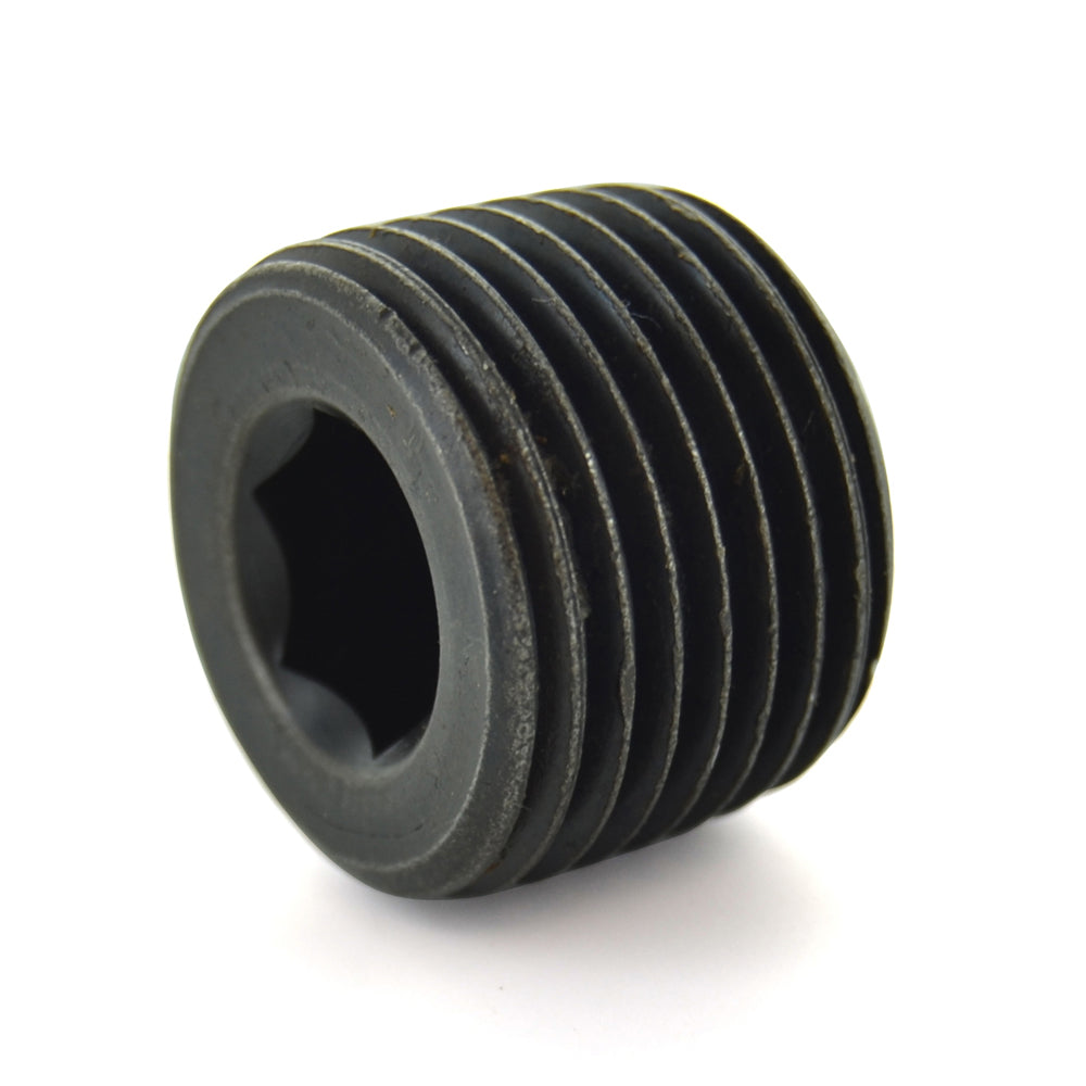 3/4-14 Nptf Black Oxide Alloy Steel 3/4 Inch Taper Dry Seal Socket Pipe Plug