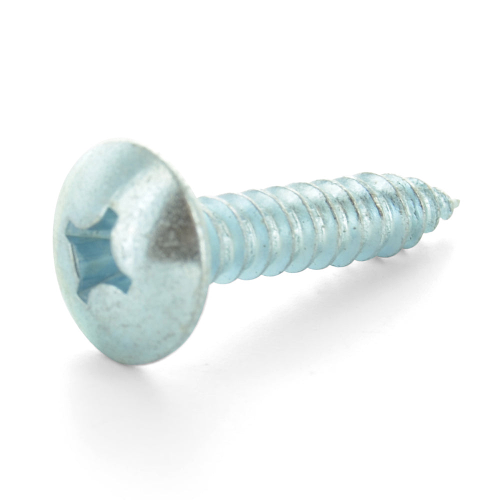 #6 x 3/8 Inch Zinc Plated Alloy Steel Truss Head Type-Ab Self-Tapping Sheet Metal Screw