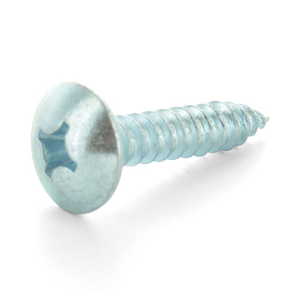 #10 x 3/8 Inch Zinc Plated Alloy Steel Truss Head Type Ab Self-Tapping Sheet Metal Screw - Clearance