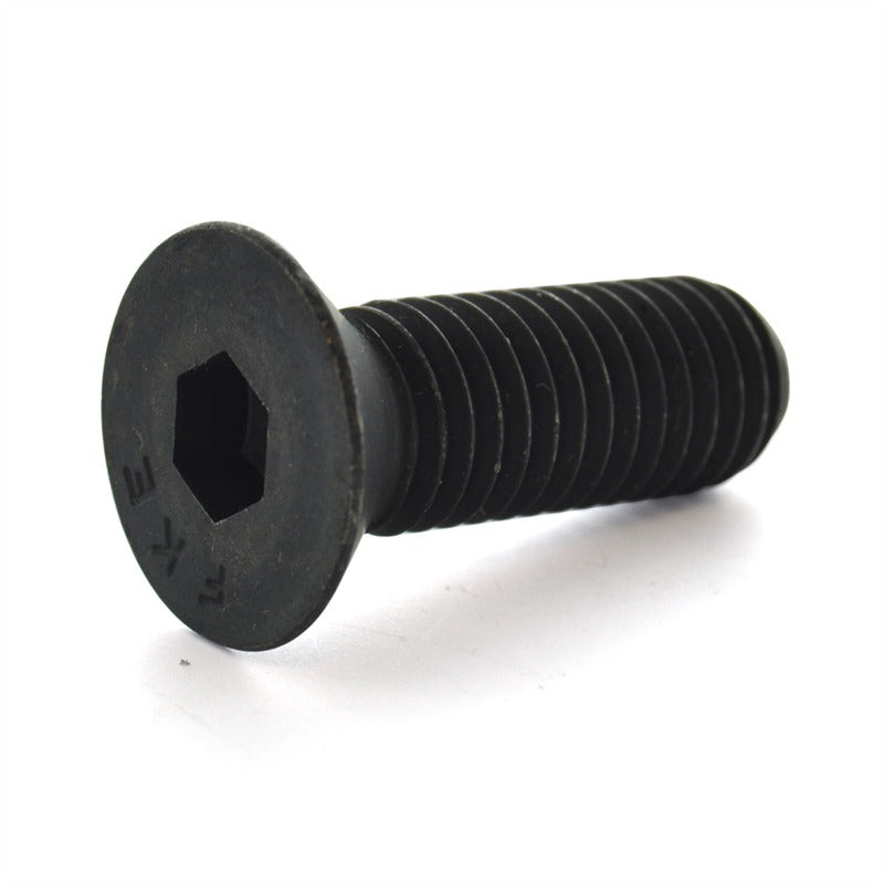 #10-24 x 5/8 Inch Coarse Black Oxide Medium Carbon Steel Flat Head Socket Cap Screw Usa