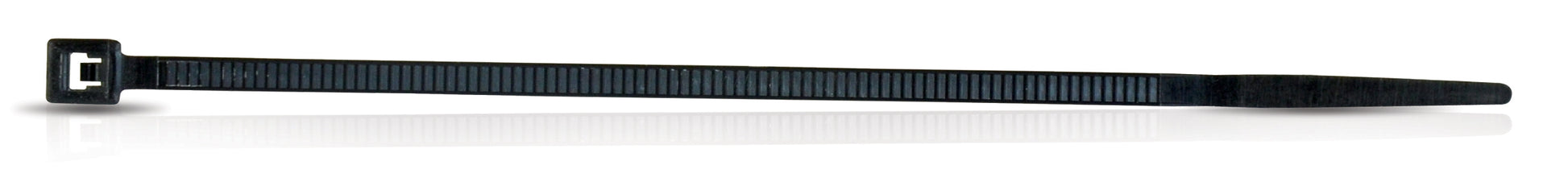 4 Inch Economy Self Locking Wire Tie 6/6 Nylon Black Pack of 100