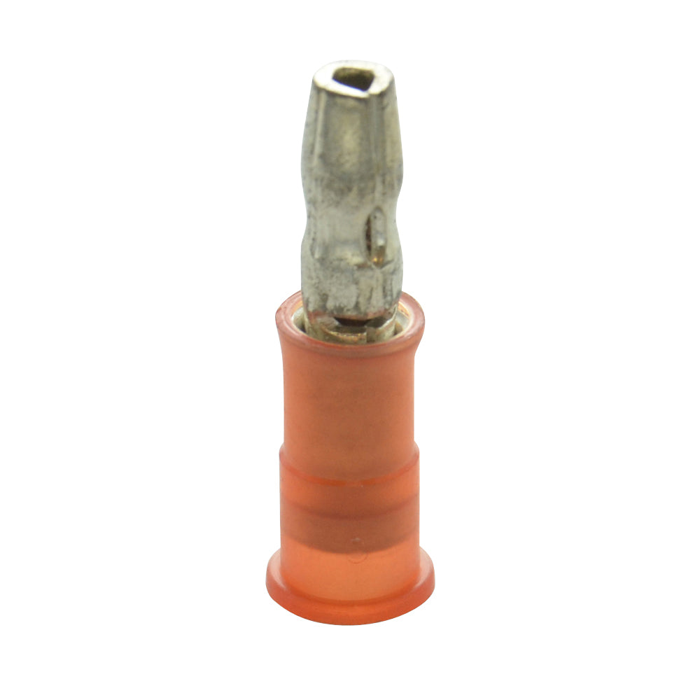 22-18 Awg Red Nylon Insulated Bullet Terminal