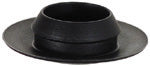1/2 Inch x 7/8 Inch Black Polyethylene Flush Hole Plug