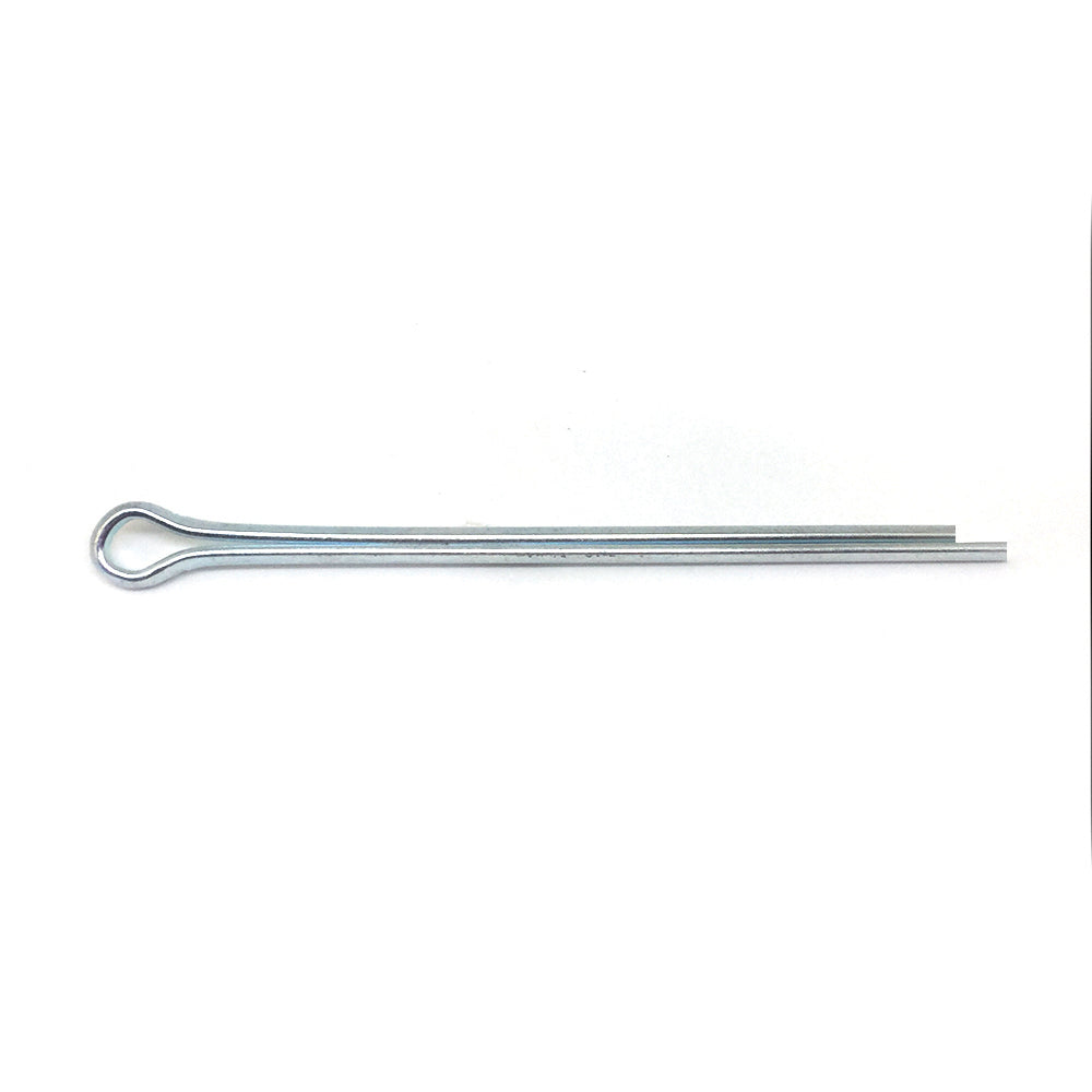 7/16 Inch x 3-1/2 Inch Extended Prong Cotter Pin Zinc Plated Steel