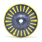 4-1/2 Inch x 5/8-11 Scotch-Briteâ„¢ Bristle Disc Grade 80 Ceramic Abrasive Grain Yellow