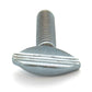 5/16-18 x 1/2 Inch Coarse Zinc Plated Steel Thumb Screw