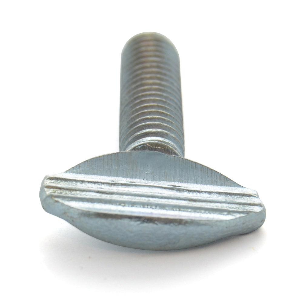 1/4-20 x 1-1/2 Inch Coarse Zinc Plated Steel Thumb Screw