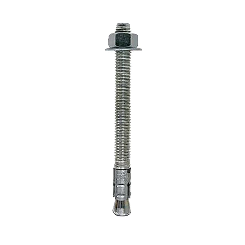 1/2 x 10 Strong Bolt 2 Wedge Style Expansion Anchor Zinc Plated Carbon Steel