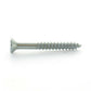 #8 x 1-3/4 Inch Zinc Plated Alloy Steel Phillips Flat Head Wood Screw
