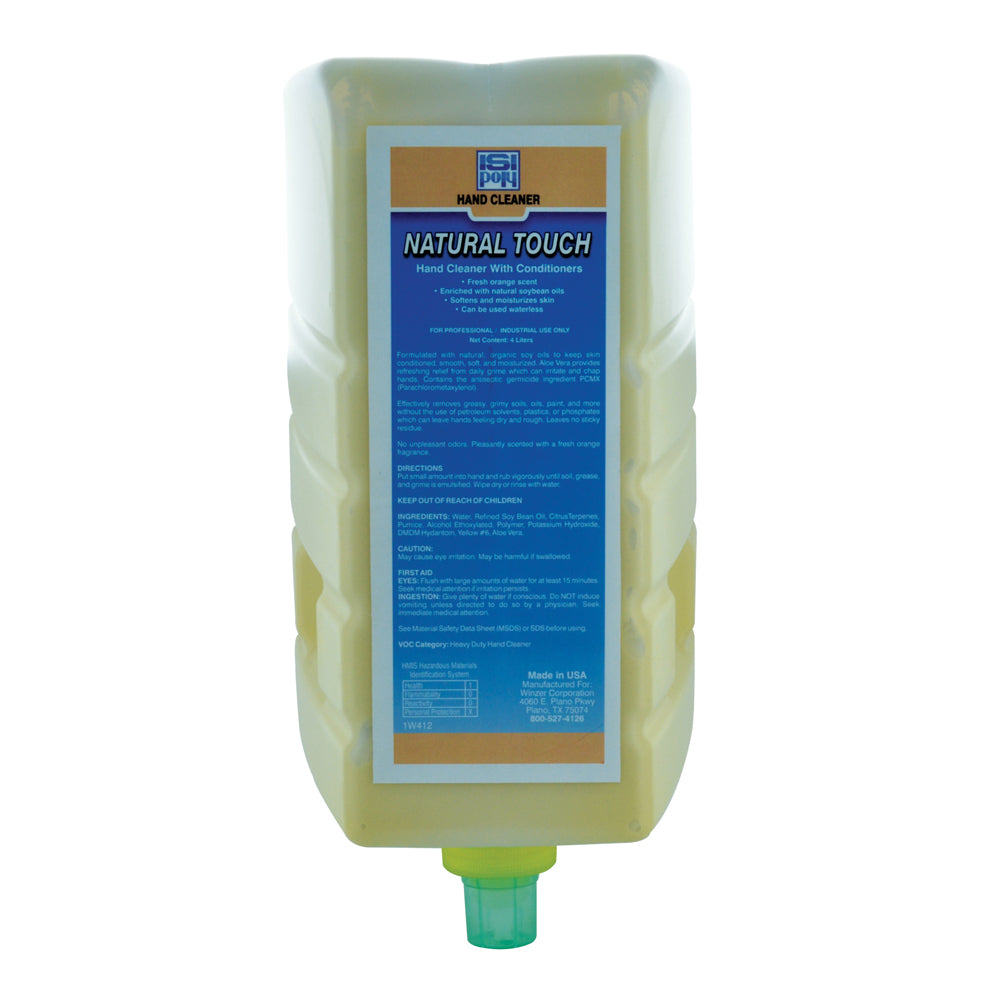 ISI-Poly Natural Touch Hand Cleaner with Conditioners - 4 Liters