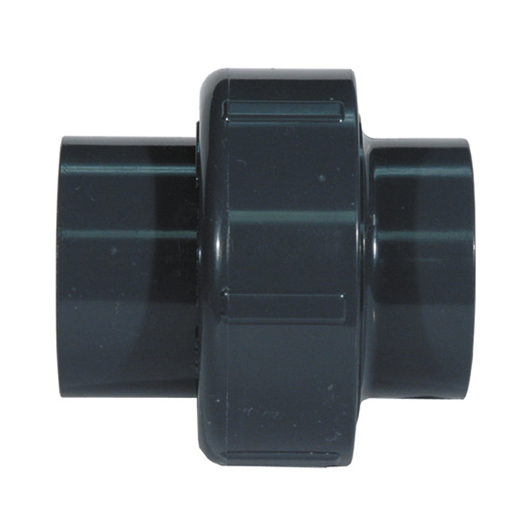 1/2 Inch Socket Sch 80 Dark Gray Pvc 2000 Union Edpm