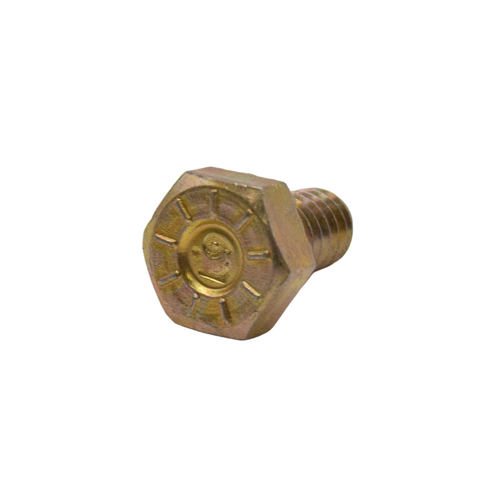 5/8-11 x 1-3/4 Inch Coarse Yellow Zinc L9 Steel Hex Head Cap Screw Usa