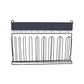 23-1/4 Inch X 15-1/8 Inch X 5-1/4 Inch Cold Rolled Steel 5 Loop Hose Clamp Rack