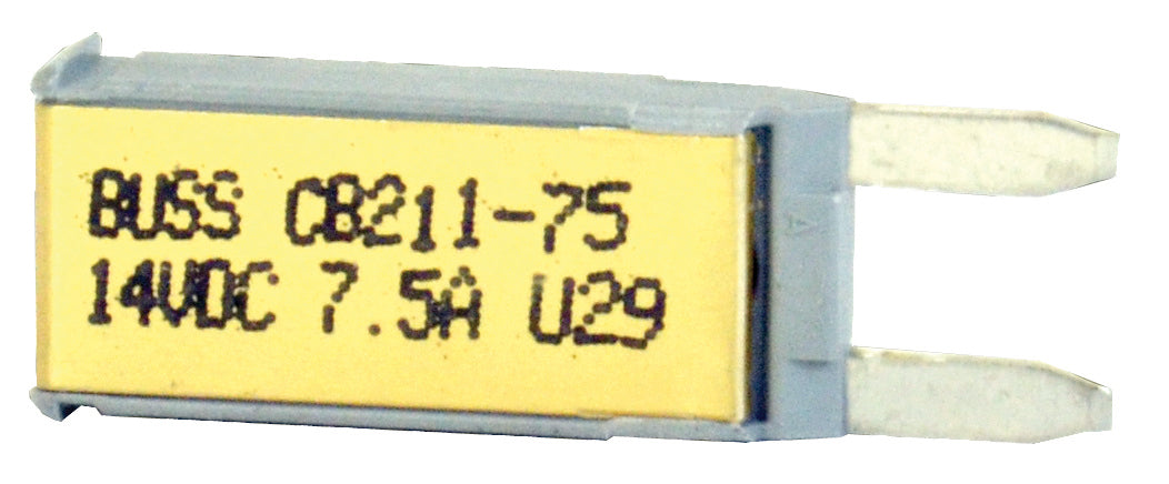 7-1/2 Amp Mini Type I Auto Reset Plug In Breaker