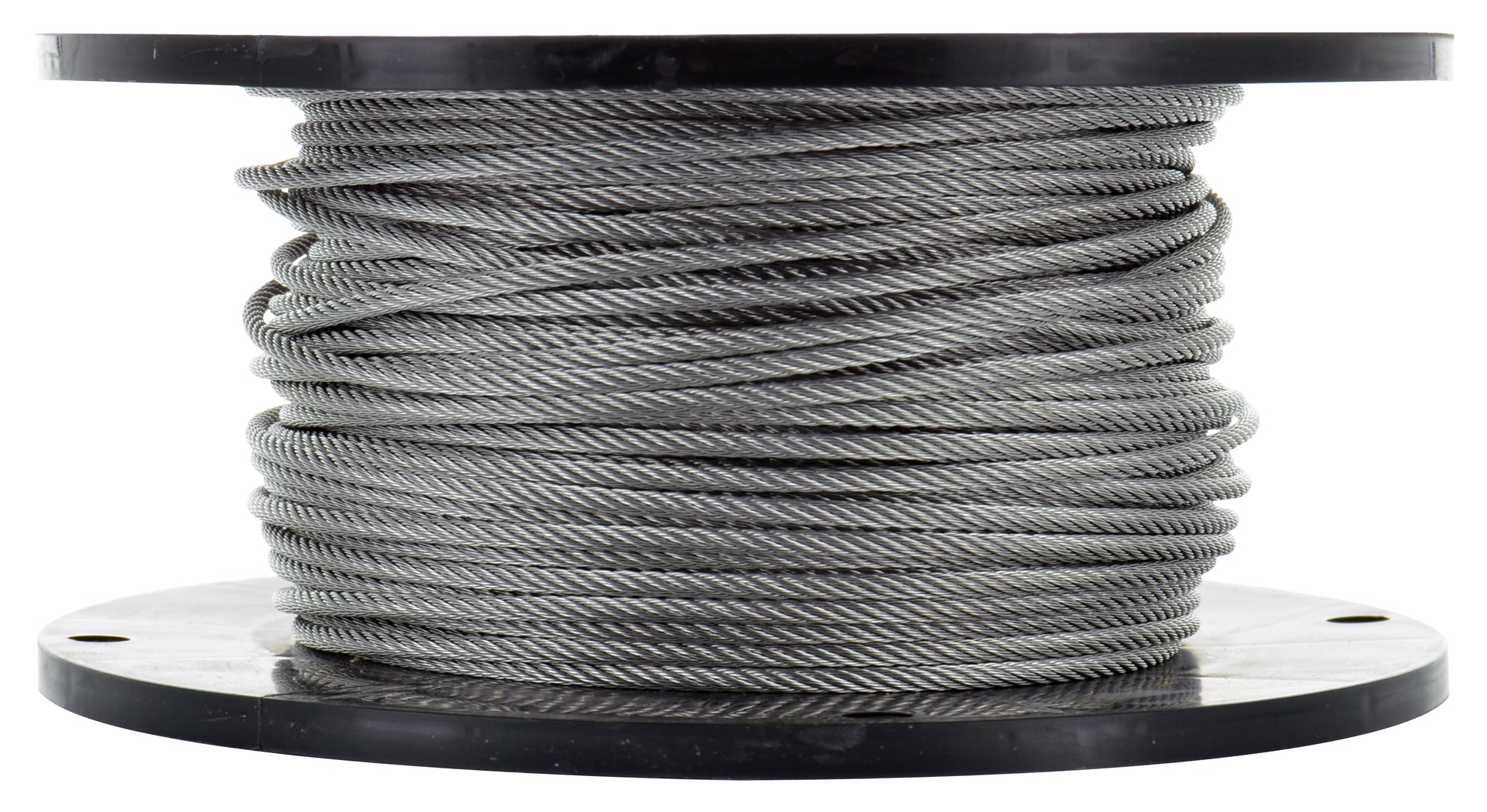 3/16 Inch x 250 ft 7X7 Strands 3700 Lb 304 Stainless Steel Uncoated  Aircraft Cable