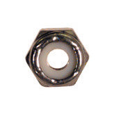 1/4-20 Coarse 18-8 (A2) Stainless Steel (Nte) Nylon Insert Locking Jam Nut