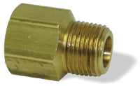 3/4 Inch x 3/8 Inch Brass Pipe Adapter