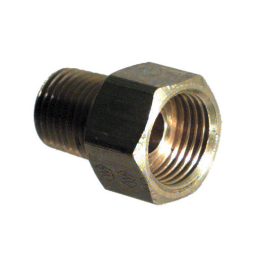 3/8 Inch x 1/2 Inch Standard Brass Inverted Flare Tube Male Connector
