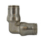 1/8 Inch Nickel Plated Brass Push-In Tube Union Elbow