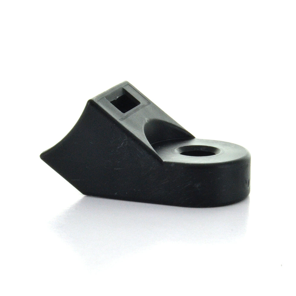 .363 Wire Tie Heavy-Duty Screw Mount - UV Black Nylon