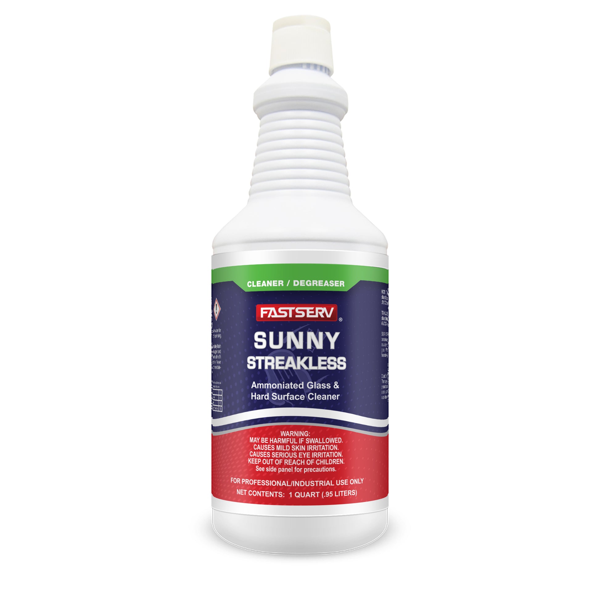 ISI-Poly Sunny Streakless Hard Surface and Glass Cleaner - 1 qt