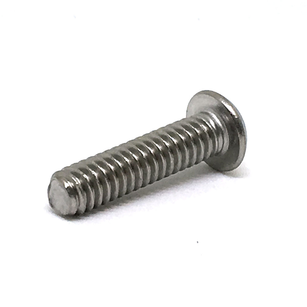 #10-24 x 1-1/2 Inch Stainless Steel Hex Pin Button Head Tamper Resistant Machine Screw