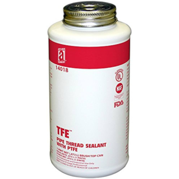 TFE PIPE THREAD SEALANT W/ PTFE - 16 OZ BRUSH TOP