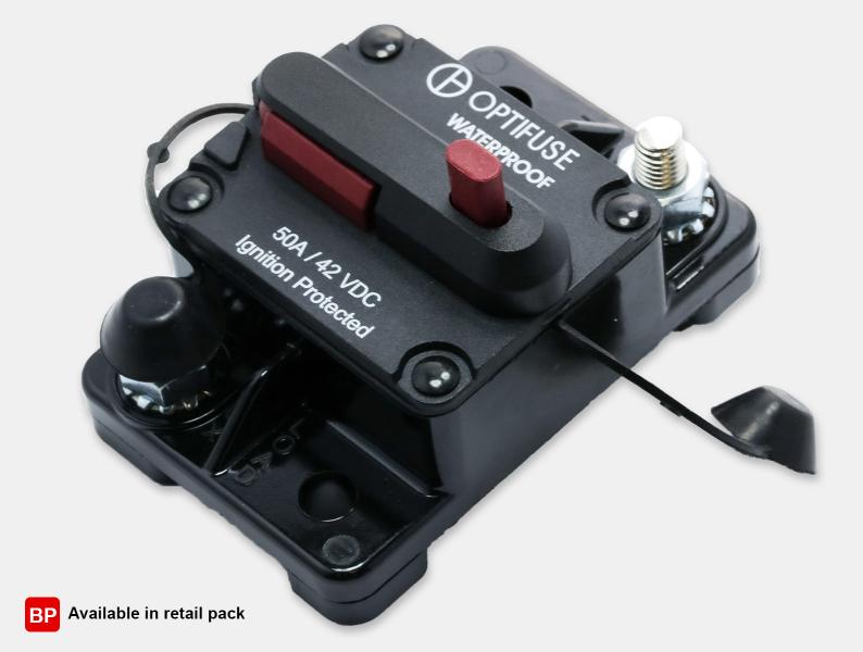 120 Amp 32 Volt DC Hi-Amp Type III Circuit Breaker