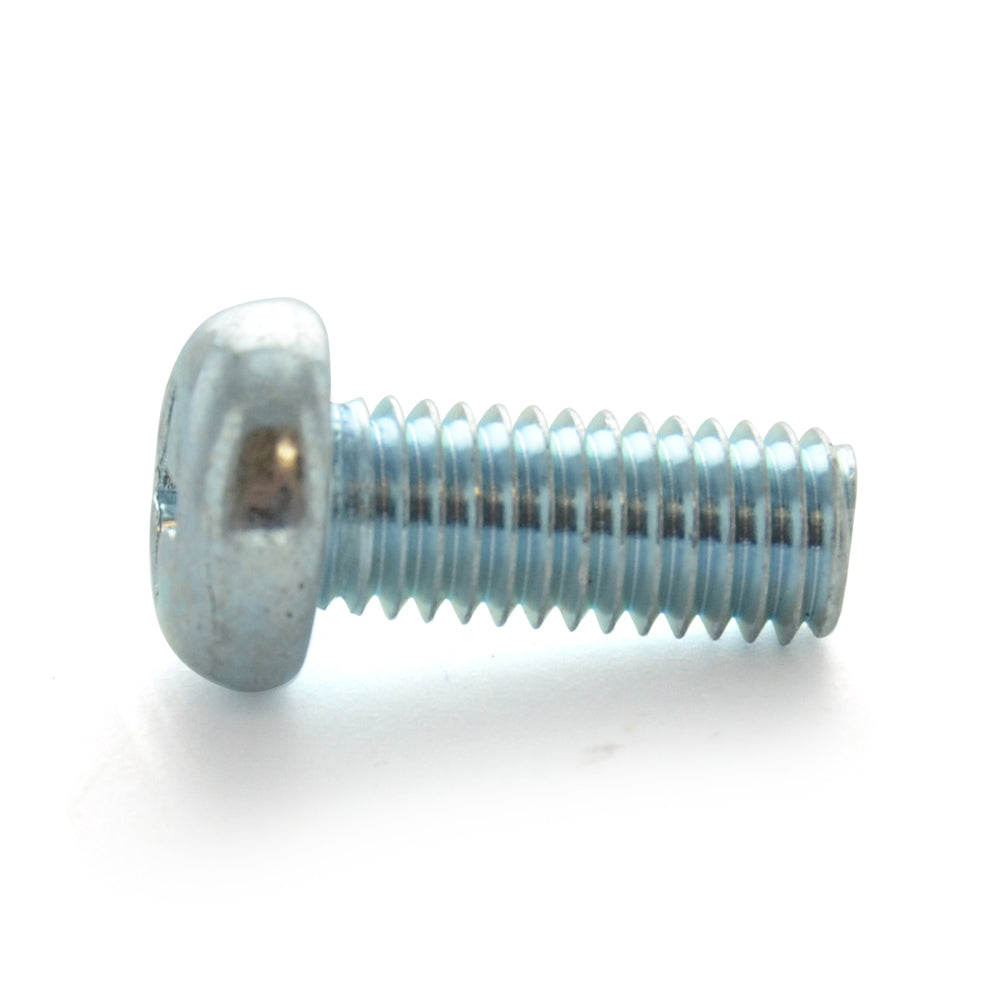 M3 x 0.5 x 8 mm Coarse Class 4.8 Zinc Plated Steel Phillips Drive Pan Head Reduced Machine Screw