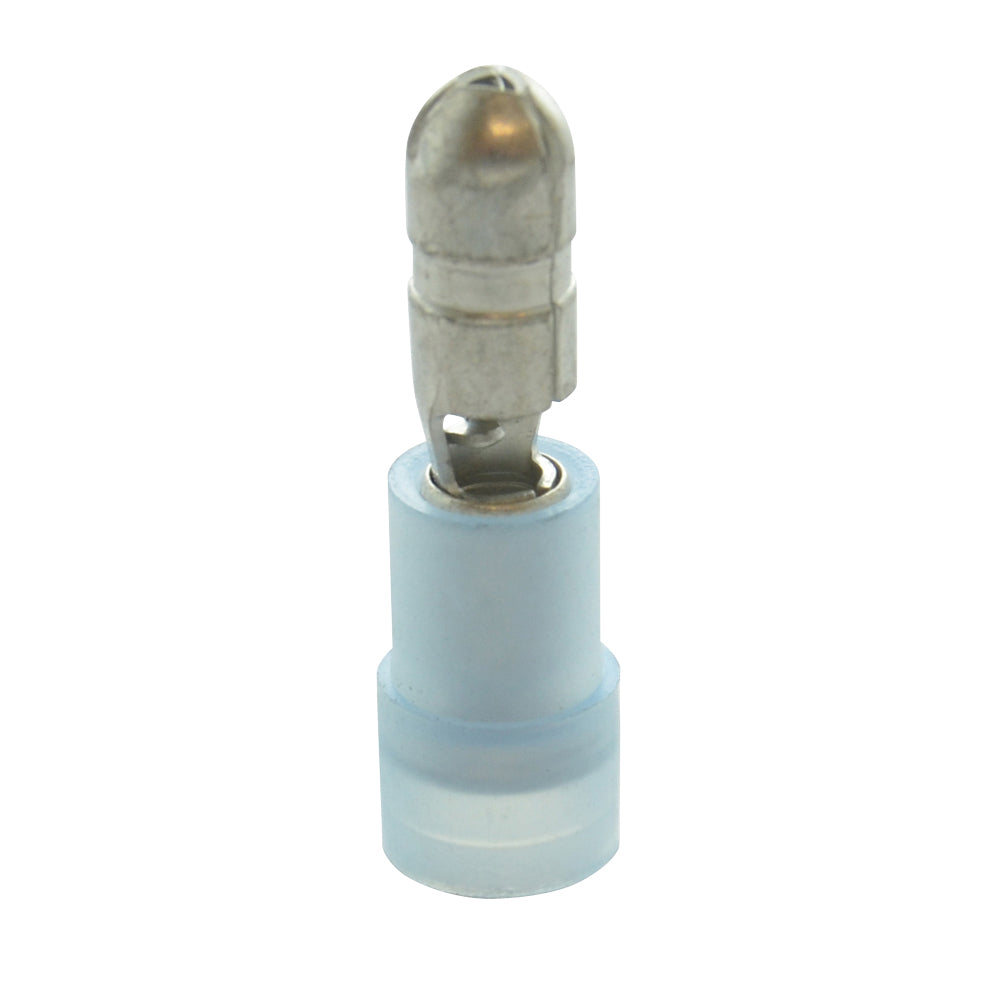 16-14 Awg Blue Nylon Insulated Bullet Male Disconnect