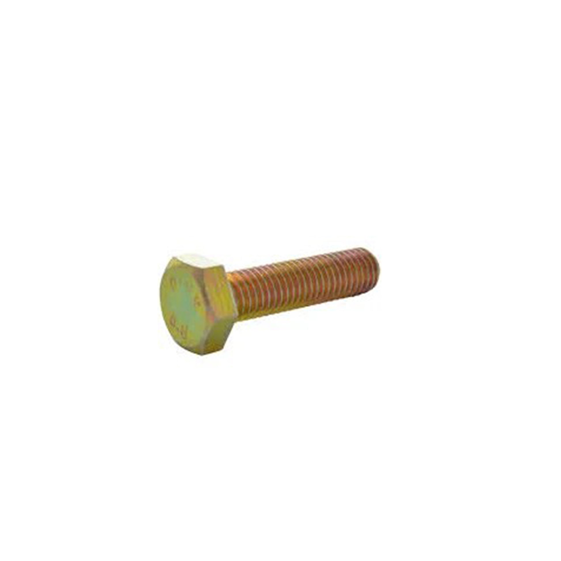 M6 x 1 x 70 mm Coarse Class 8.8 Yellow Zinc Steel Hex Head Cap Screw