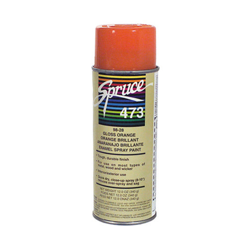 Seymour Economy Spruce Gloss Paint Aerosol Orange - 16 oz